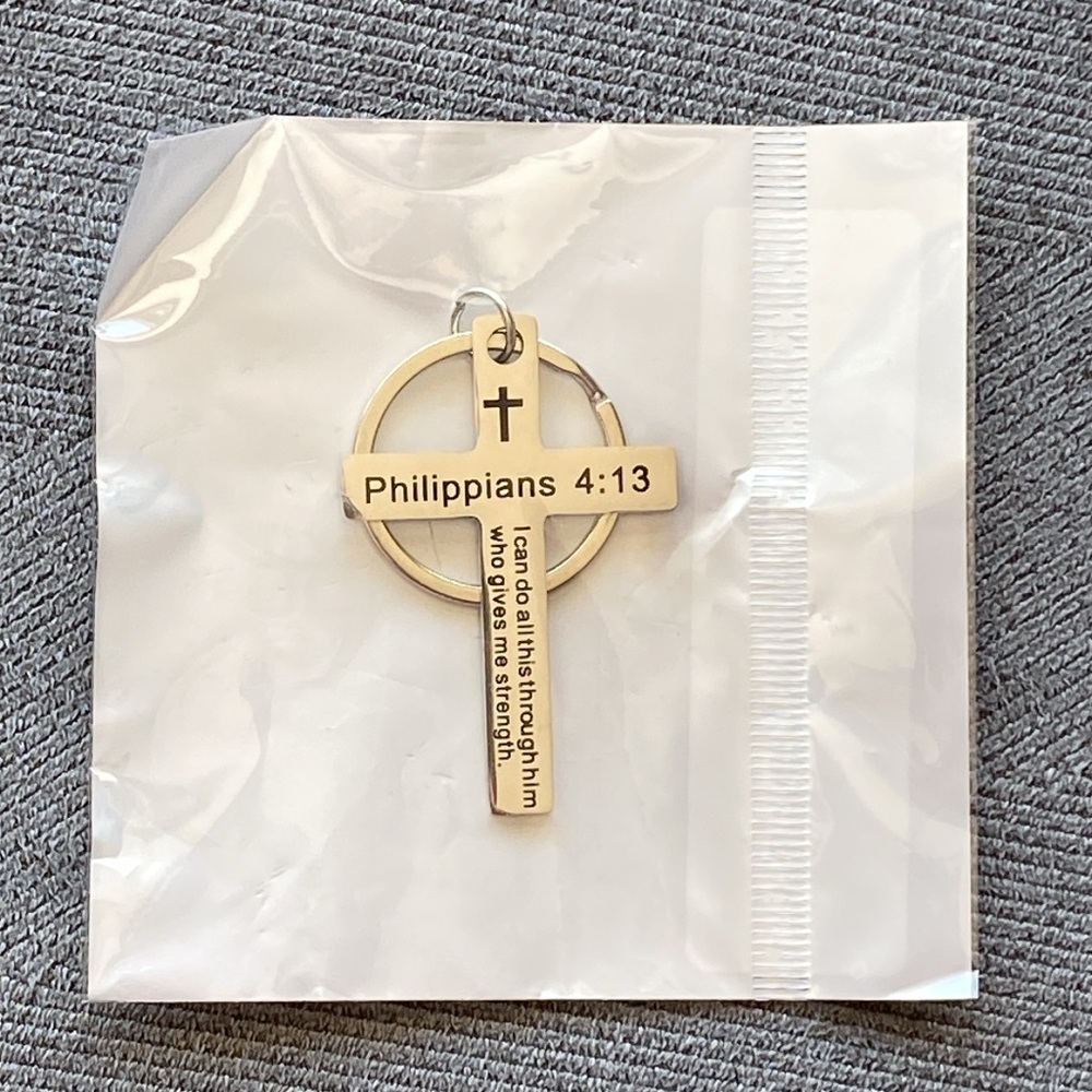Bible Verse Keychain NIP